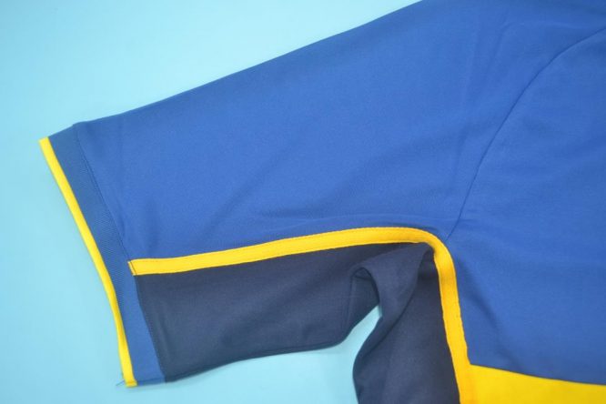 Shirt Sleeve, Boca Juniors 2002 Home Short-Sleeve