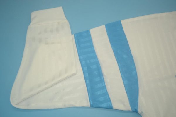 Shirt Sleeve, Olympique Marseille 1990-1991 Home Long-Sleeve Jersey