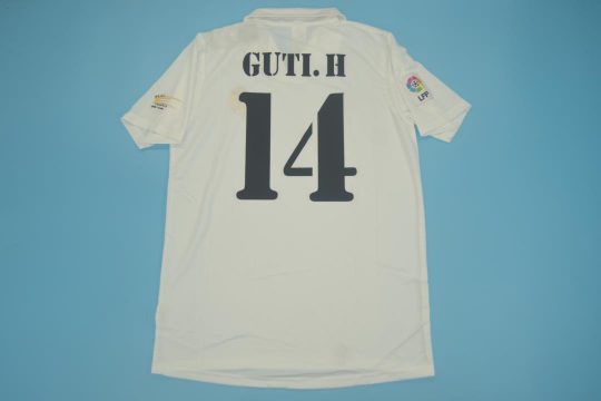 Guti Nameset, Real Madrid 2002-2003 Home La Liga Centenary Short-Sleeve Kit