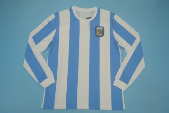 Shirt Front, Argentina 1986 Home Long-Sleeve Kit