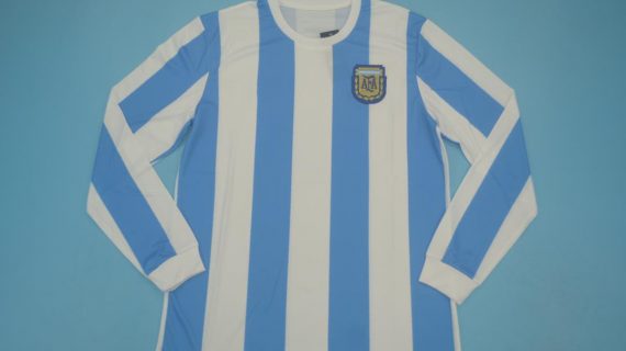 Shirt Front, Argentina 1986 Home Long-Sleeve Kit
