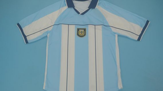 Shirt Front, Argentina 2000-2001 Home Short-Sleeve Kit