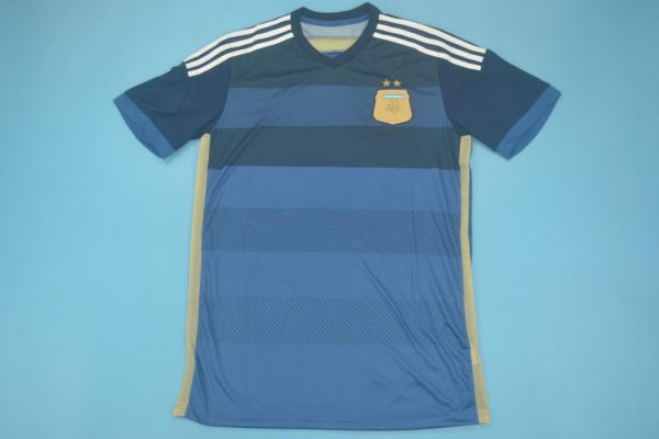 Shirt Front, Argentina 2014 Away Short-Sleeve Kit