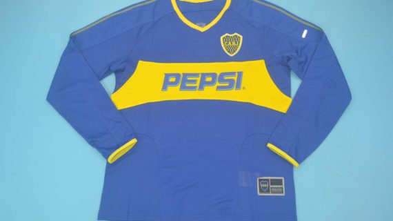 Shirt Front, Boca Juniors 2003-2004 Home Long-Sleeve Kit