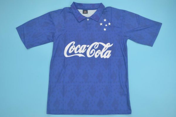 Shirt Front, Cruzeiro 1993-1994 Home Short-Sleeve Kit