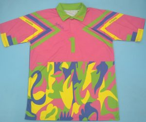 Shirt Front, Mexico 1994 Goalkeeper Away Short-Sleeve Kit