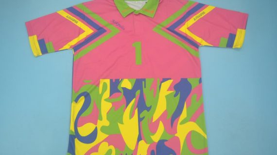Shirt Front, Mexico 1994 Goalkeeper Away Short-Sleeve Kit