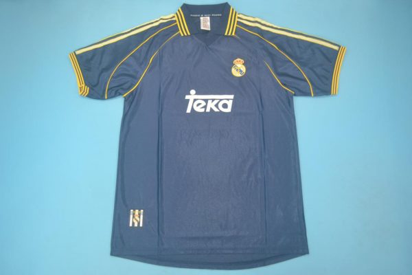 Shirt Front, Real Madrid 1998-1999 Third Short-Sleeve Kit