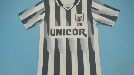 Shirt Front, Santos 1998 Away Short-Sleeve Kit