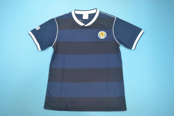 Shirt Front, Scotland 1986 Home Short-Sleeve Kit