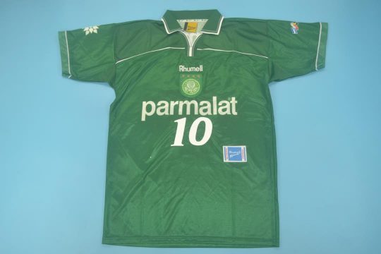 #10 Closeup, Palmeiras 1999 Home Short-Sleeve Kit
