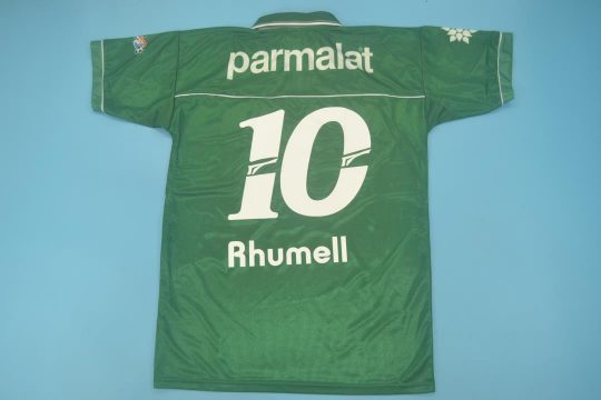 #10 Nameset Back, Palmeiras 1999 Home Short-Sleeve Kit