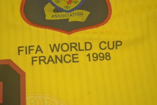 1998 World Cup Imprint, Scotland 1996-1998 Away Short-Sleeve Kit