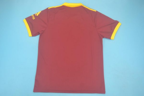 Shirt Back Blank, AS Roma 1991-1992 Home Short-Sleeve Kit