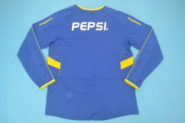 Shirt Back Blank, Boca Juniors 2003-2004 Home Long-Sleeve Kit