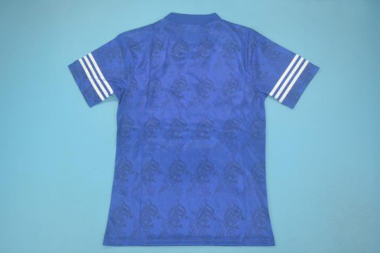 Shirt Back Blank, Rangers 1994-1996 Home Short-Sleeve Kit
