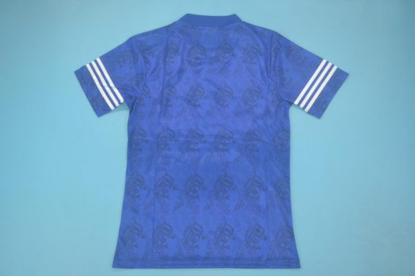 Shirt Back Blank, Rangers 1994-1996 Home Short-Sleeve Kit