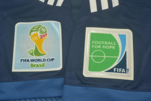 2014 World Cup Patches, Argentina 2014 Away Short-Sleeve Kit