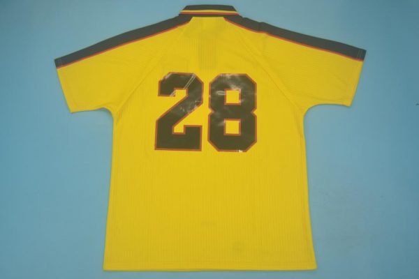 #28Nameset, Scotland 1996-1998 Away Short-Sleeve Kit