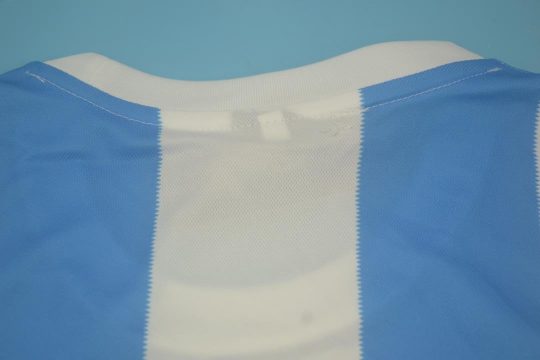 Shirt Collar Back, Argentina 1986 Home Long-Sleeve Kit