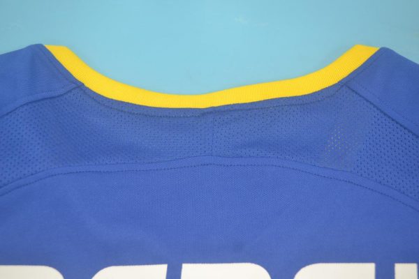 Shirt Collar Back, Boca Juniors 2003-2004 Home Short-Sleeve Kit
