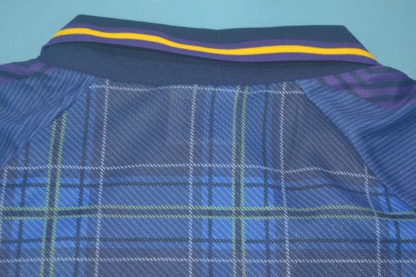 Shirt Collar Back, Scotland 1994-1996 Home Short-Sleeve Kit