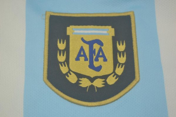 Shirt Argentina Logo, Argentina 2000-2001 Home Short-Sleeve Kit