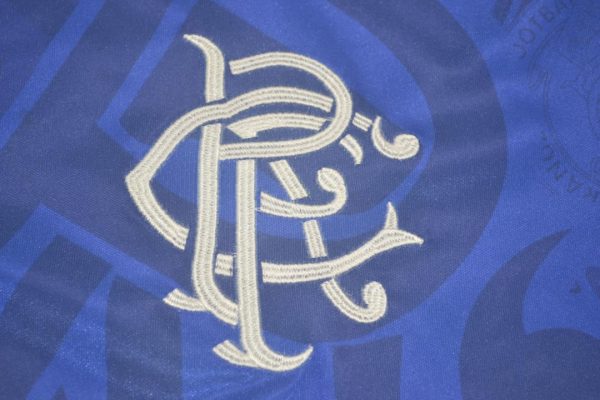 Shirt Logo, Rangers 1994-1996 Home Short-Sleeve Kit
