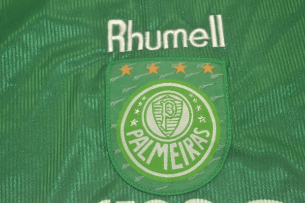 Shirt Palmeiras Logo, Palmeiras 1999 Home Short-Sleeve Kit