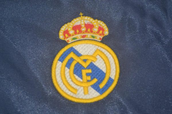 Shirt Real Madrid Emblem, Real Madrid 1998-1999 Third Short-Sleeve Kit