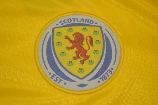 Shirt Scotland Logo, Scotland 1986 Away Short-Sleeve Kit