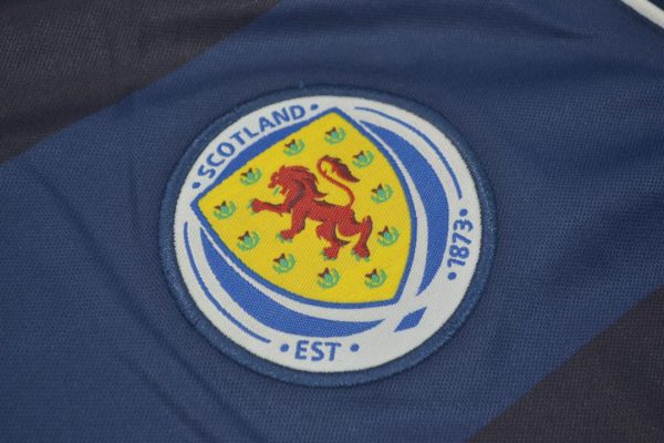 Shirt Scotland Logo, Scotland 1986 Home Short-Sleeve Kit