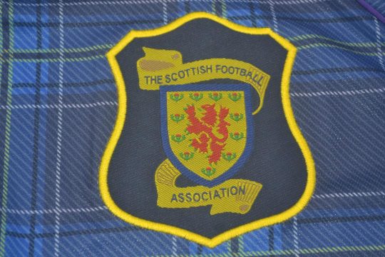 Shirt Scotland Logo, Scotland 1994-1996 Home Short-Sleeve Kit