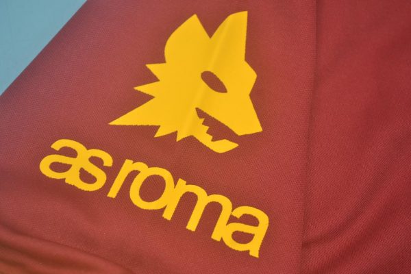 Shirt Sleeve Logo, AS Roma 1991-1992 Home Short-Sleeve Kit