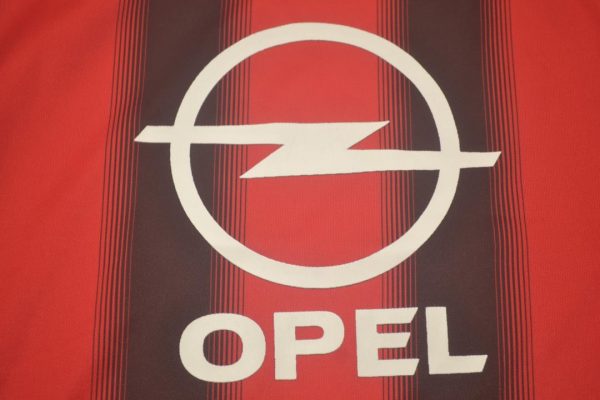 Shirt Opel Imprint, AC Milan 2004-2005 Home Short-Sleeve Kit