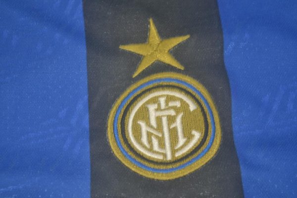 Shirt Inter Logo, Inter Milan 1995-1996 Home Short-Sleeve Kit