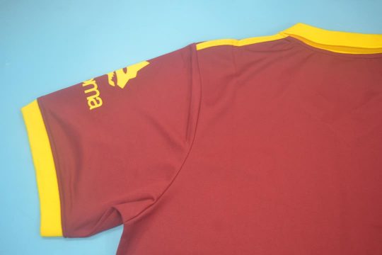 Shirt Sleeve, AS Roma 1991-1992 Home Short-Sleeve Kit
