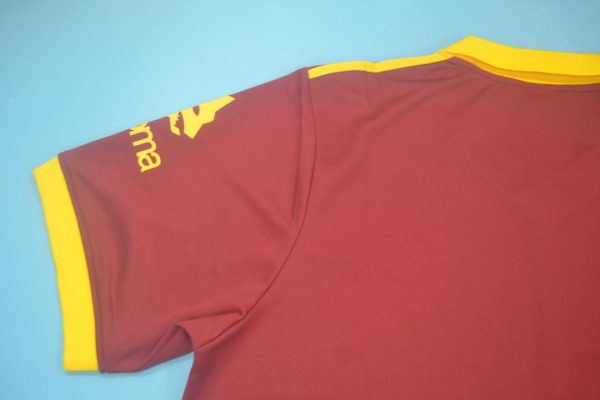 Shirt Sleeve, AS Roma 1991-1992 Home Short-Sleeve Kit
