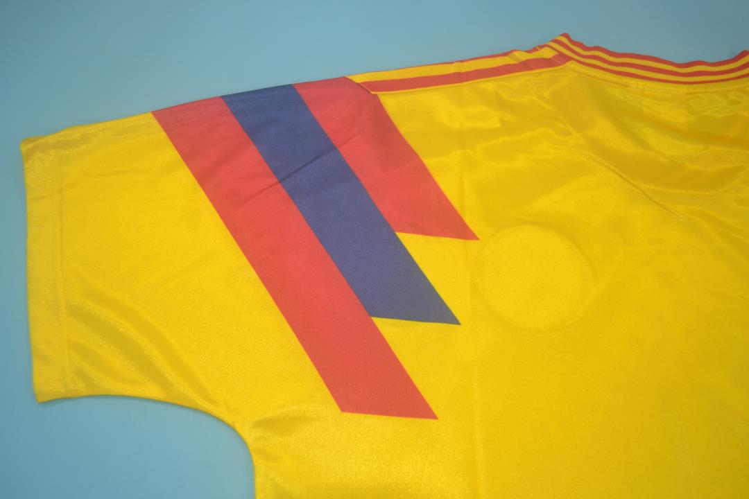 Colombia 1990 Valderrama World Cup Retro Soccer Jersey Classic -  Norway