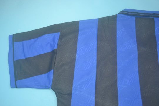 Shirt Sleeve, Inter Milan 1995-1996 Home Short-Sleeve Kit
