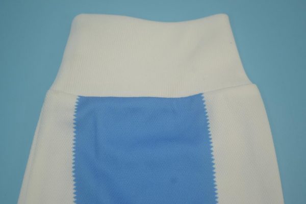 Shirt Sleeve Closeup, Argentina 1986 Home Long-Sleeve Kit, Argentina 1986 Home Long-Sleeve Kit