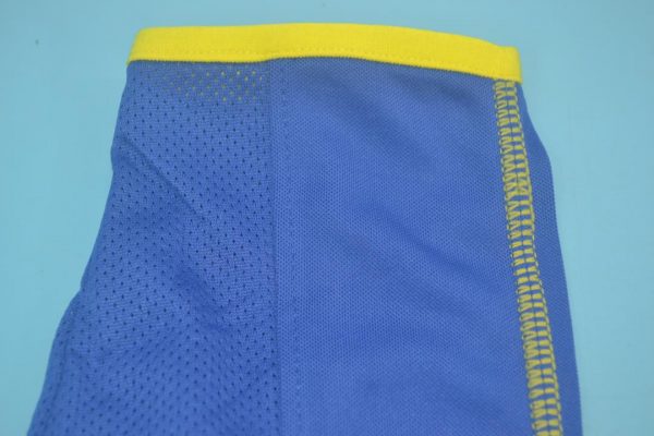 Shirt Sleeve Closeup, Boca Juniors 2003-2004 Home Long-Sleeve Kit