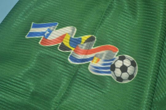 Shirt Sleeve Closeup, Palmeiras 1999 Home Short-Sleeve Kit