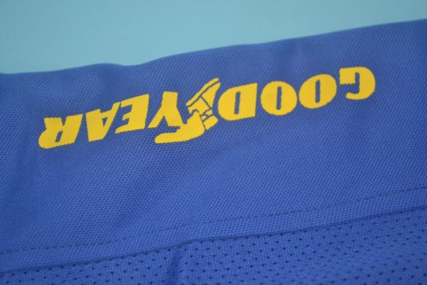 Sleeve GoodYear Logo, Boca Juniors 2003-2004 Home Short-Sleeve Kit