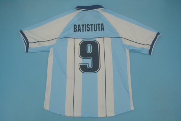 Batistuta Nameset, Argentina 2000-2001 Home Short-Sleeve Kit