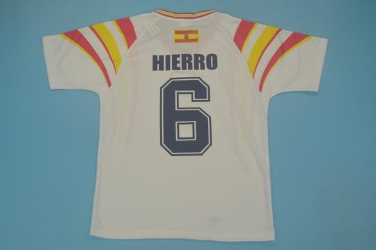 Hierro Nameset Back, Spain 1996-1998 Third Short-Sleeve Kit