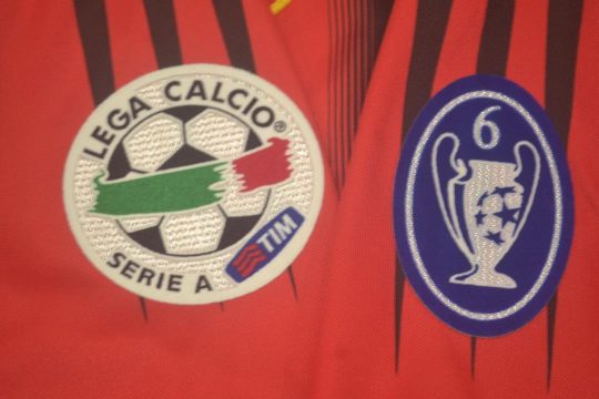 Serie A Patches, AC Milan 2004-2005 Home Short-Sleeve Kit