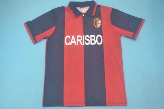 Shirt Front, Bologna 1995-1996 Home Short-Sleeve Kit
