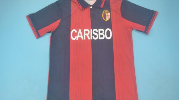 Shirt Front, Bologna 1995-1996 Home Short-Sleeve Kit