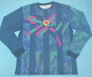 Shirt Front, Colombia 1995 Home Goalkeeper Higuita Short-Sleeve Kit